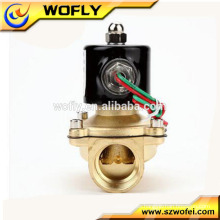 Válvula solenoide de 2/2 vías normalmente cerrada 12v agua